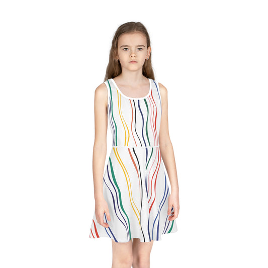 Top Modesty Girls' Sleeveless Sundress