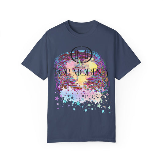 Top Modesty - Line Arts-Unisex Garment T-shirt