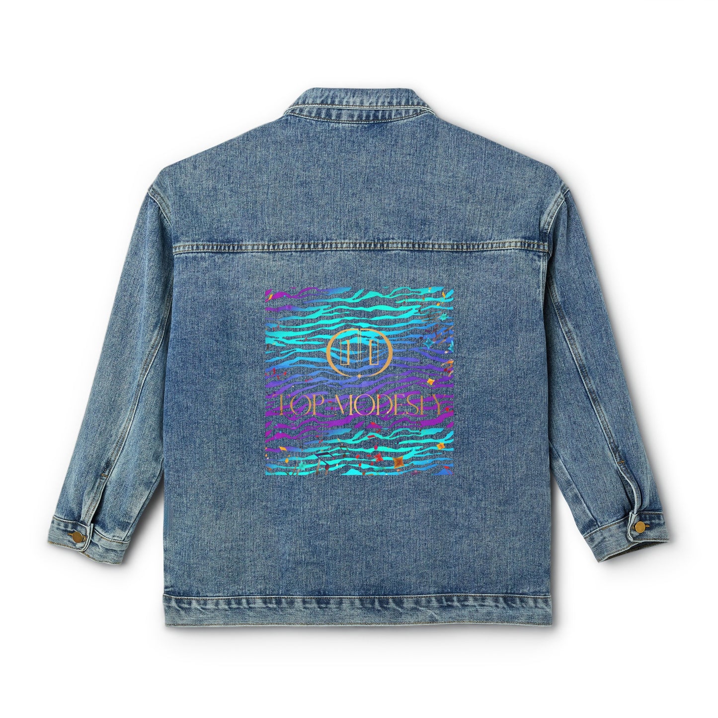 Top Modesty Women's Overflow Denim Jacket