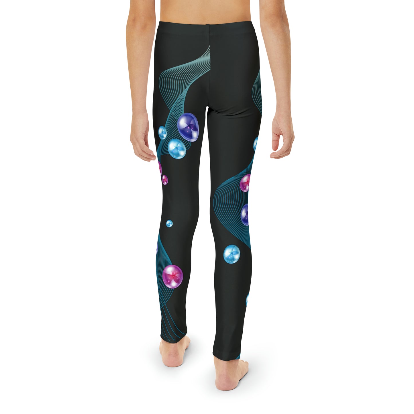 Youth Collection- Top Modesty Mondo Youth Full-Length Leggings (AOP)