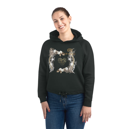 Top Modesty Romantic Women's Bower Cropped Hoodie Sweatshirt