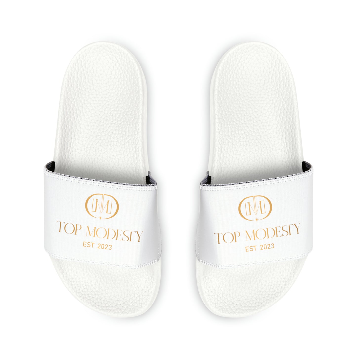 Youth Collection - Top Modesty Youth PU Slide Sandals