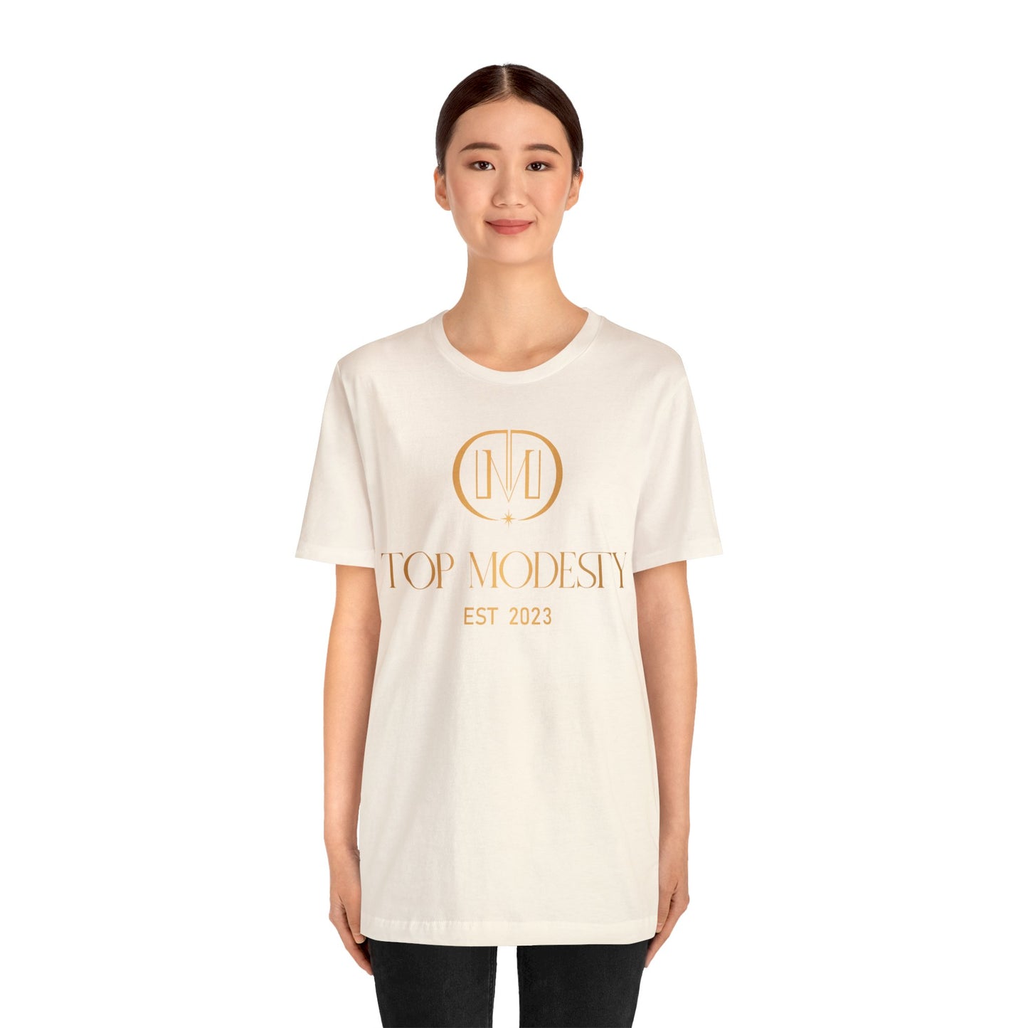 Top Modesty Collection Jersey Short Sleeve Tee