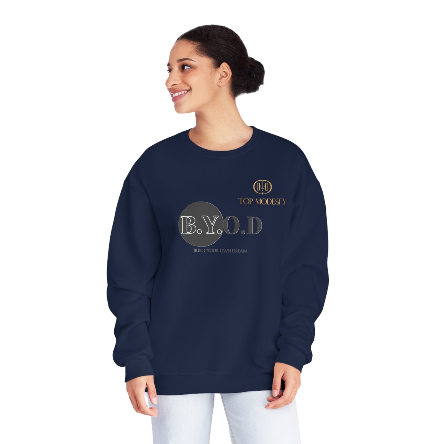 Top Modesty-Unisex NuBlend® Crewneck Sweatshirt