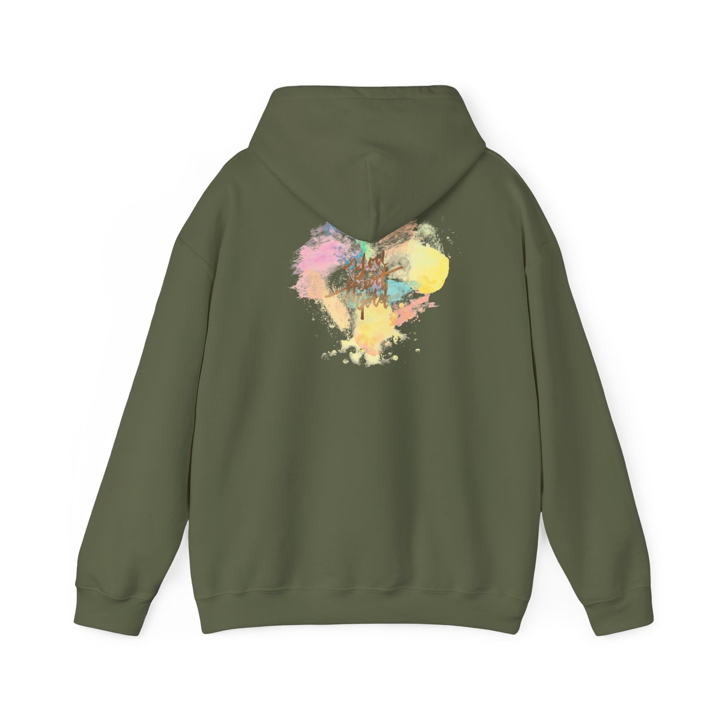 Top Modesty Heart of Gold Unisex Heavy Blend™ Hooded Sweatshirt