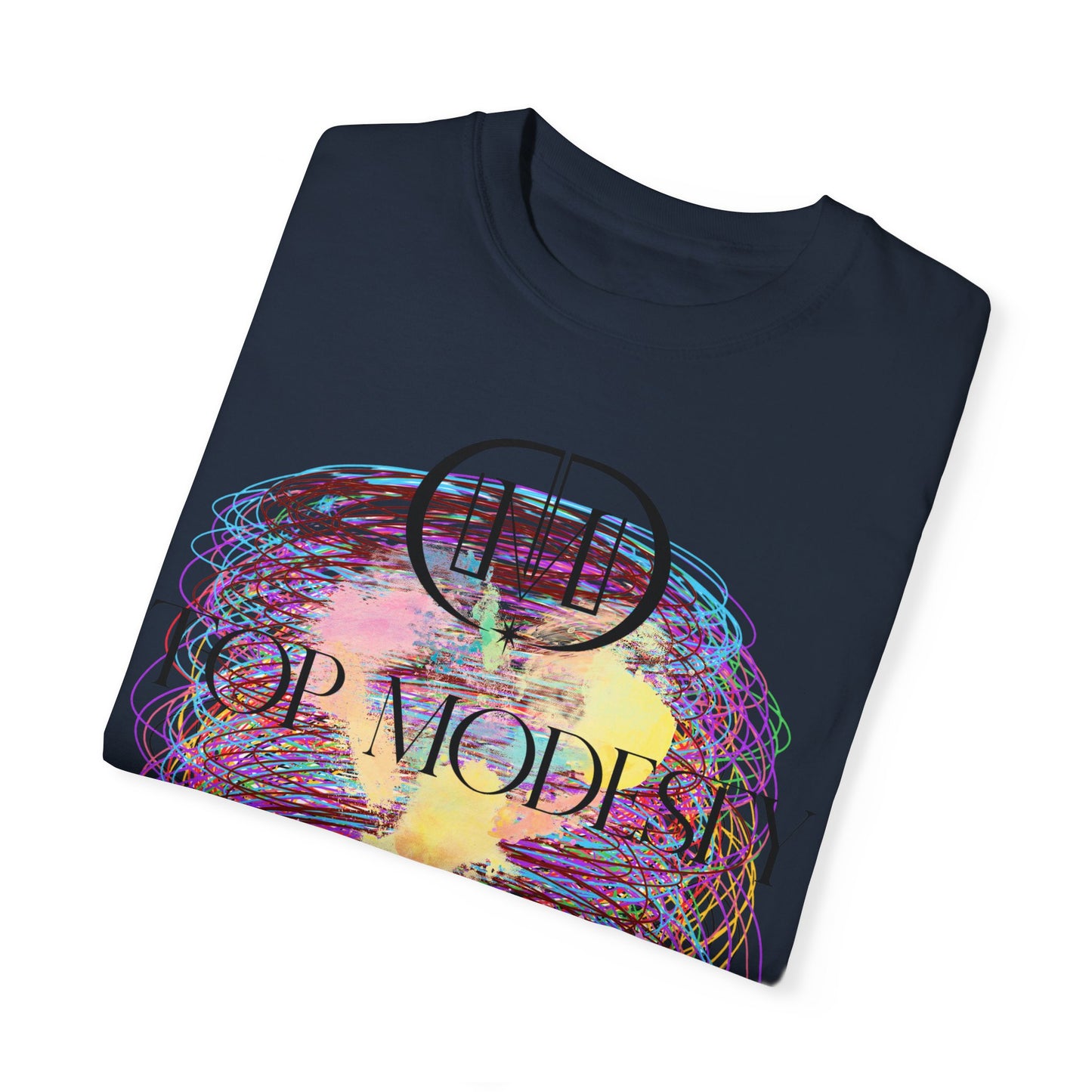 Top Modesty - Line Arts-Unisex Garment T-shirt