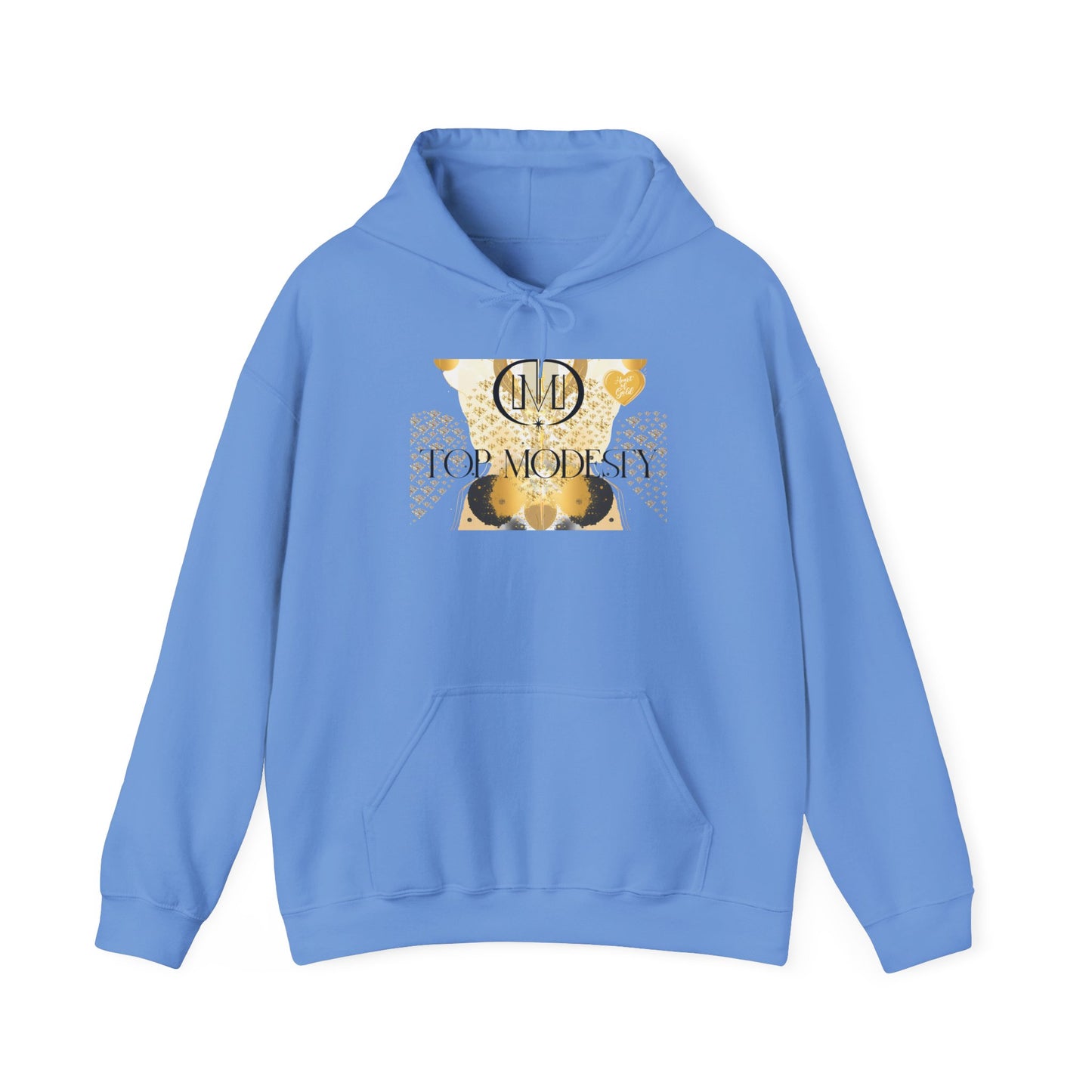 Top Modesty Heart of Gold Unisex Heavy Blend™ Hooded Sweatshirt