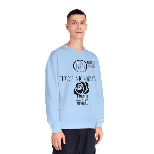 Top Modesty I’m Possible Unisex NuBlend® Crewneck Sweatshirt