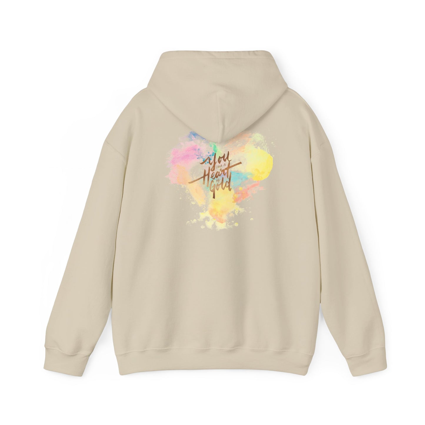 Top Modesty Heart of Gold Unisex Heavy Blend™ Hooded Sweatshirt