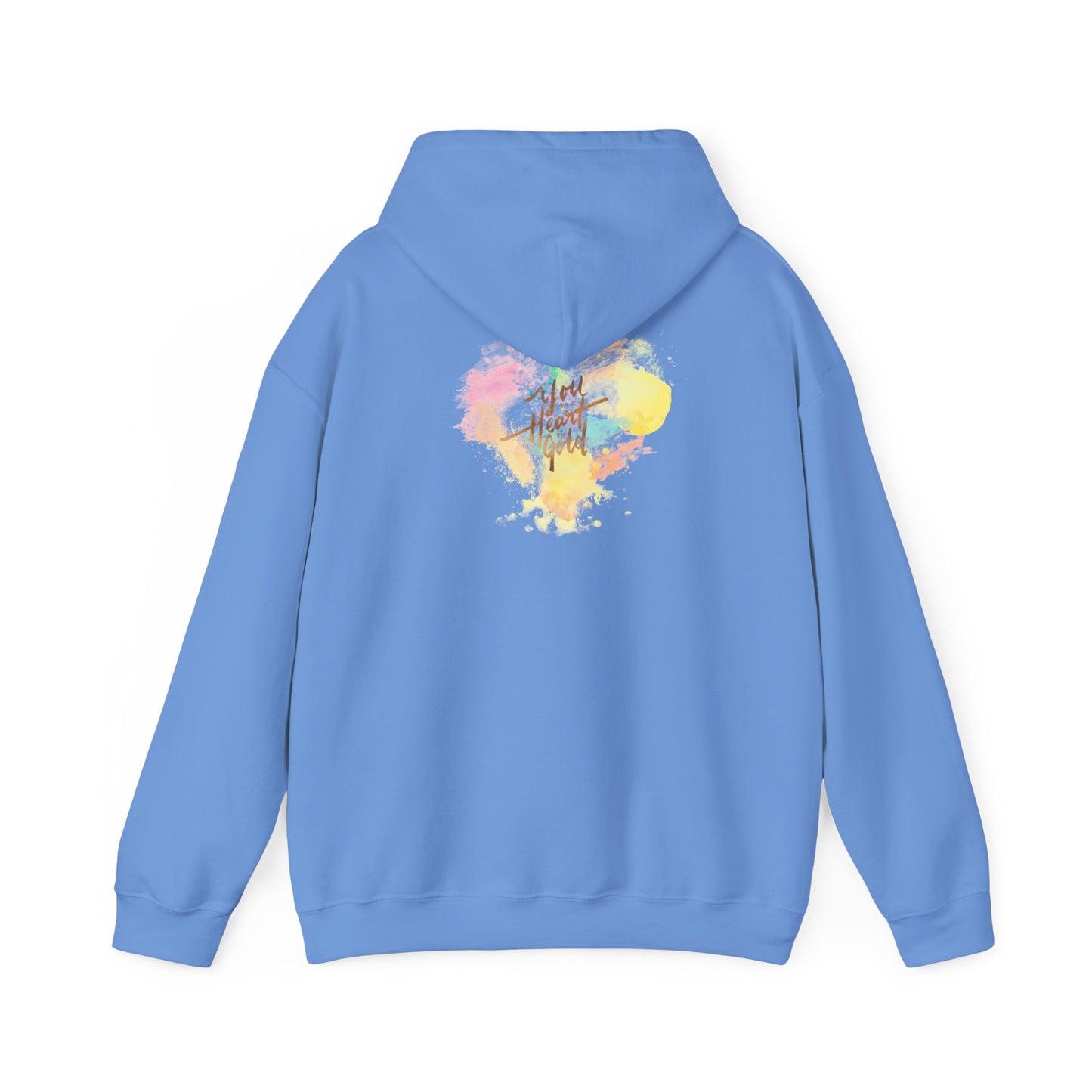 Top Modesty Heart of Gold Unisex Heavy Blend™ Hooded Sweatshirt