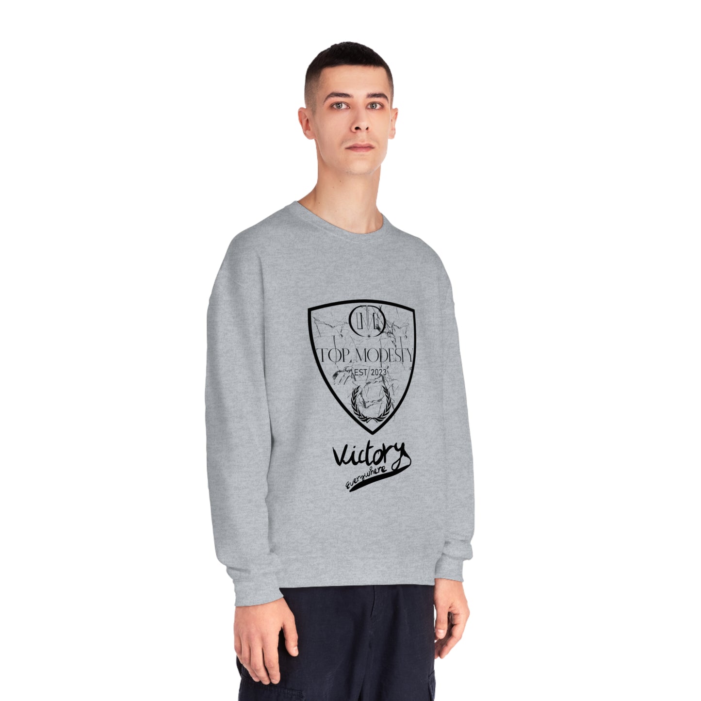 Top Modesty Victory Everywhere Unisex NuBlend® Crewneck Sweatshirt