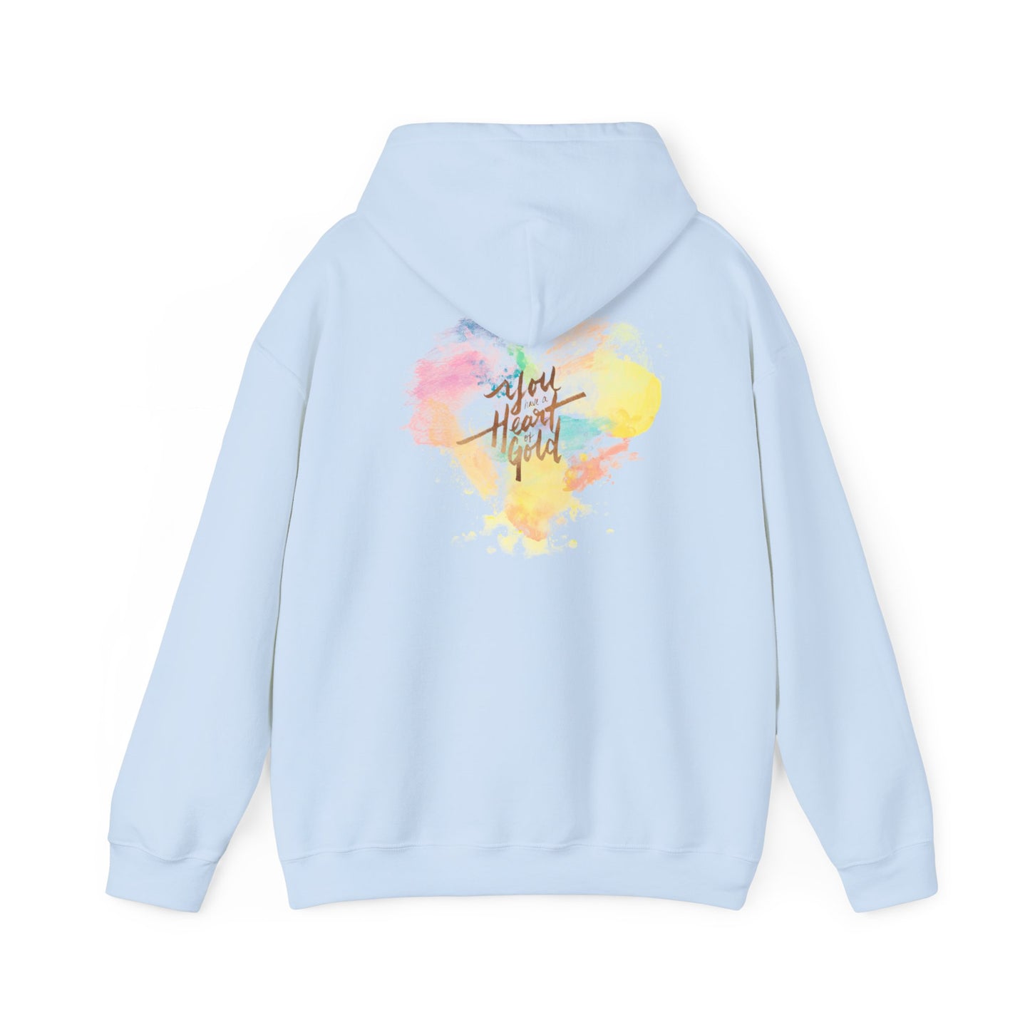 Top Modesty Heart of Gold Unisex Heavy Blend™ Hooded Sweatshirt