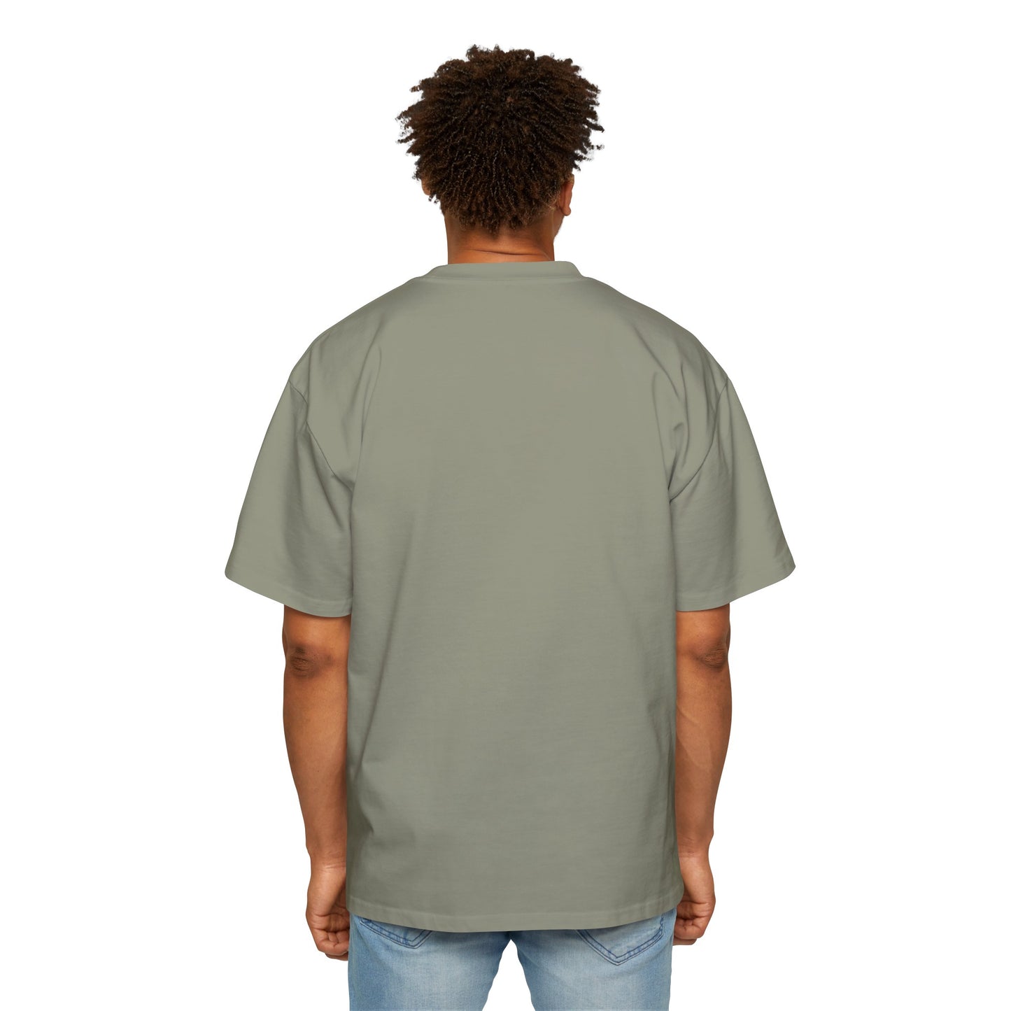 Top Modesty Official (with God All Things Are Possible) Men's Heavy Oversized Tee