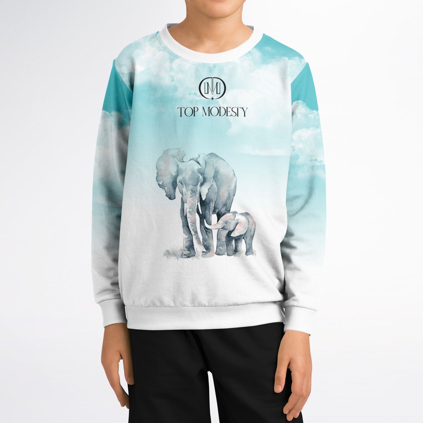 Top Modesty Kadims Fashion Kids /Youth Sweatshirt