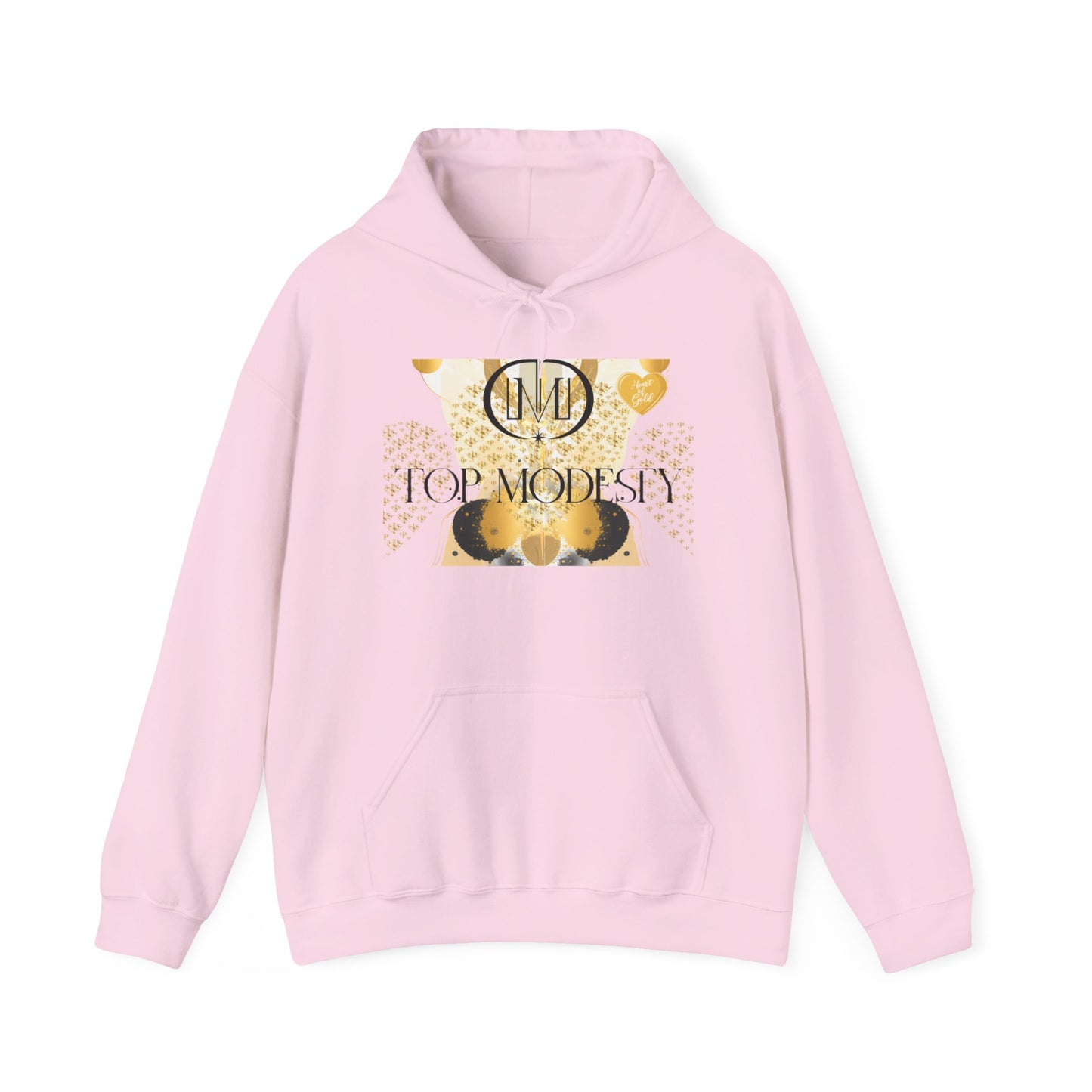 Top Modesty Heart of Gold Unisex Heavy Blend™ Hooded Sweatshirt