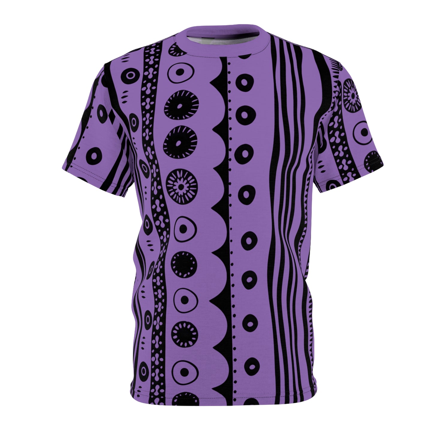 Top Modesty Kenny Unisex Cut & Sew Tee (Light Purple)