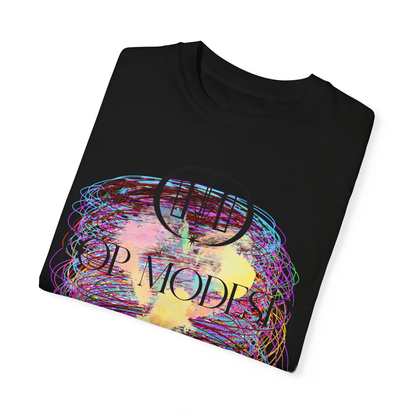 Top Modesty - Line Arts-Unisex Garment T-shirt