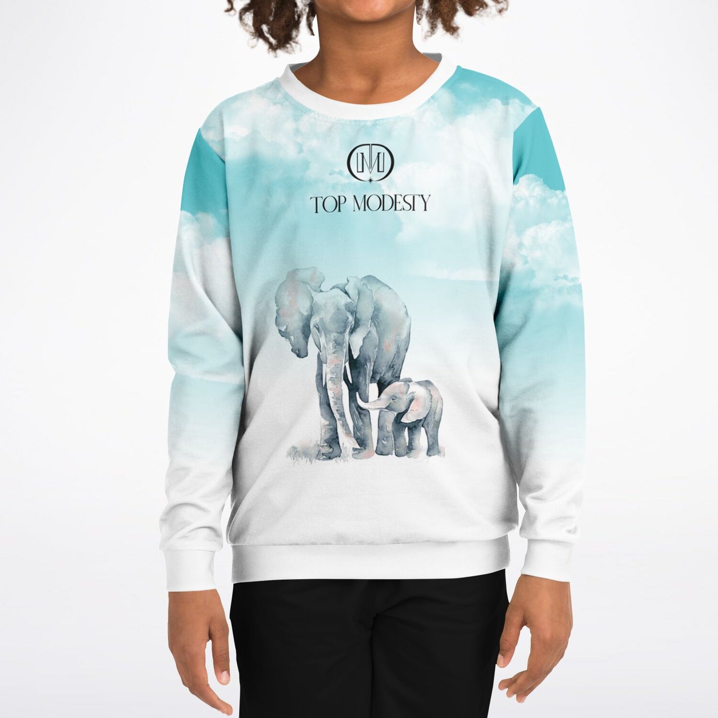 Top Modesty Kadims Fashion Kids /Youth Sweatshirt