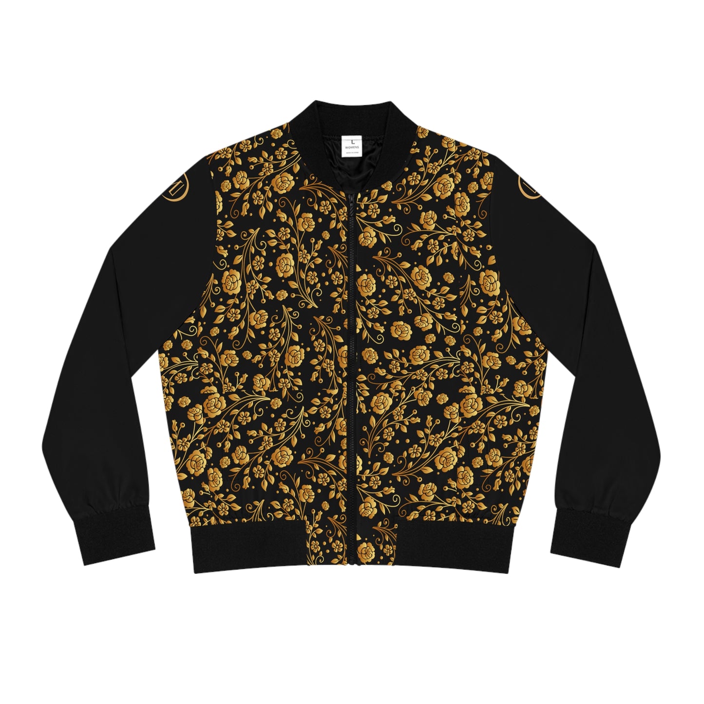 Top Modesty-Golden-Chosen Women's Bomber Jacket