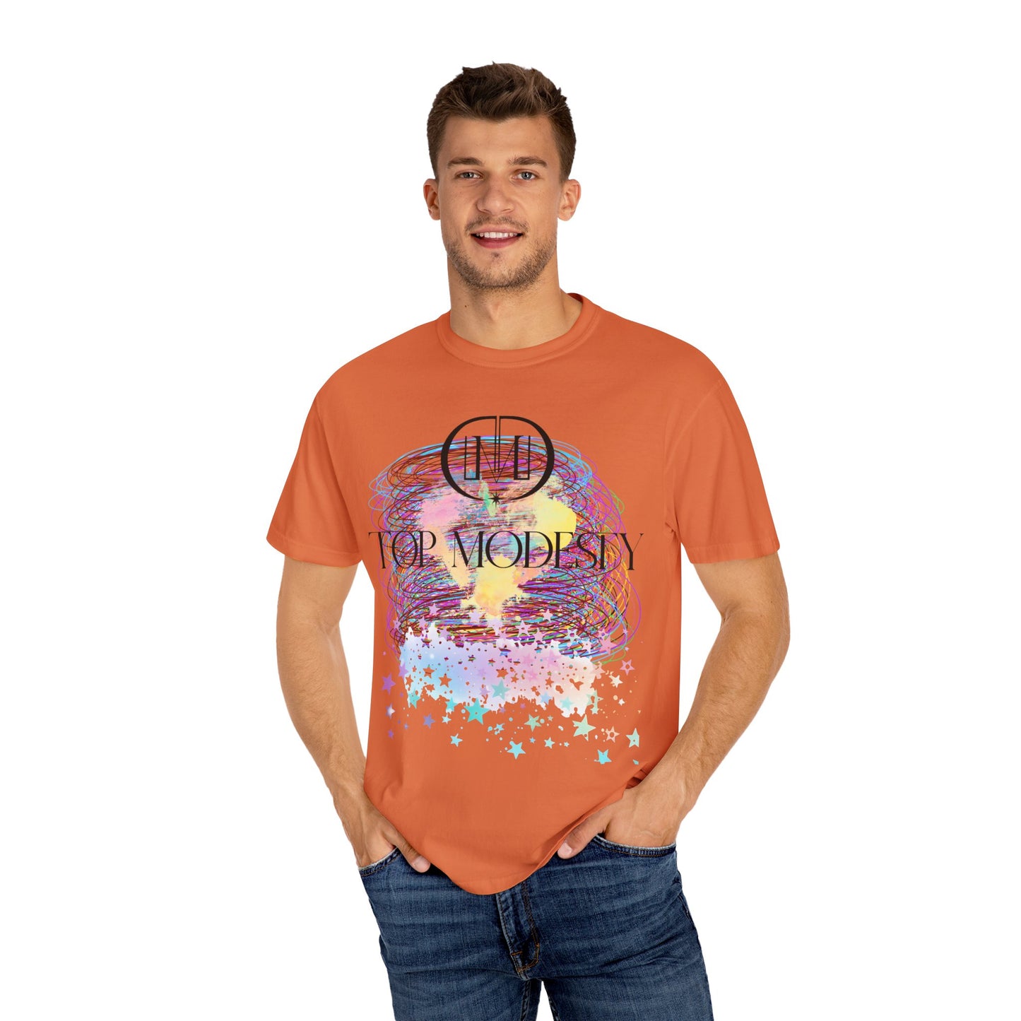 Top Modesty - Line Arts-Unisex Garment T-shirt