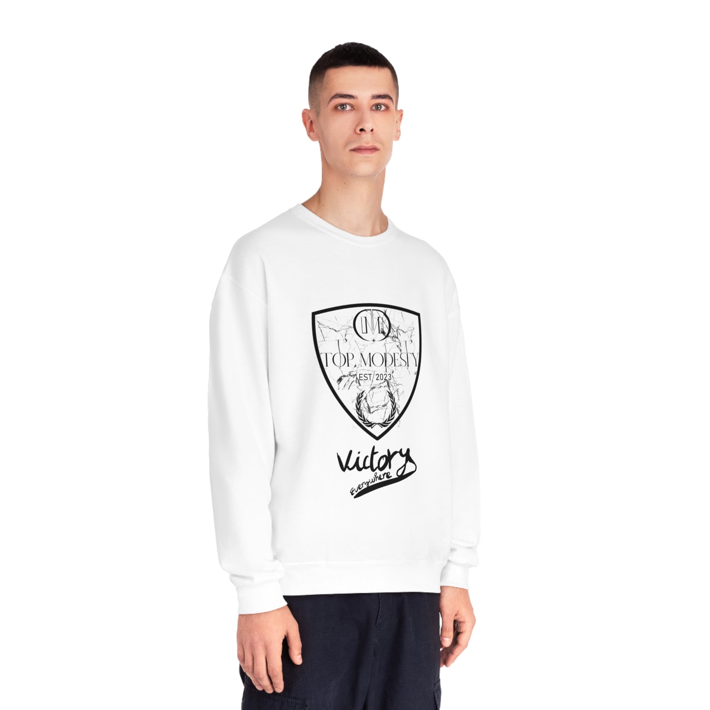 Top Modesty Victory Everywhere Unisex NuBlend® Crewneck Sweatshirt