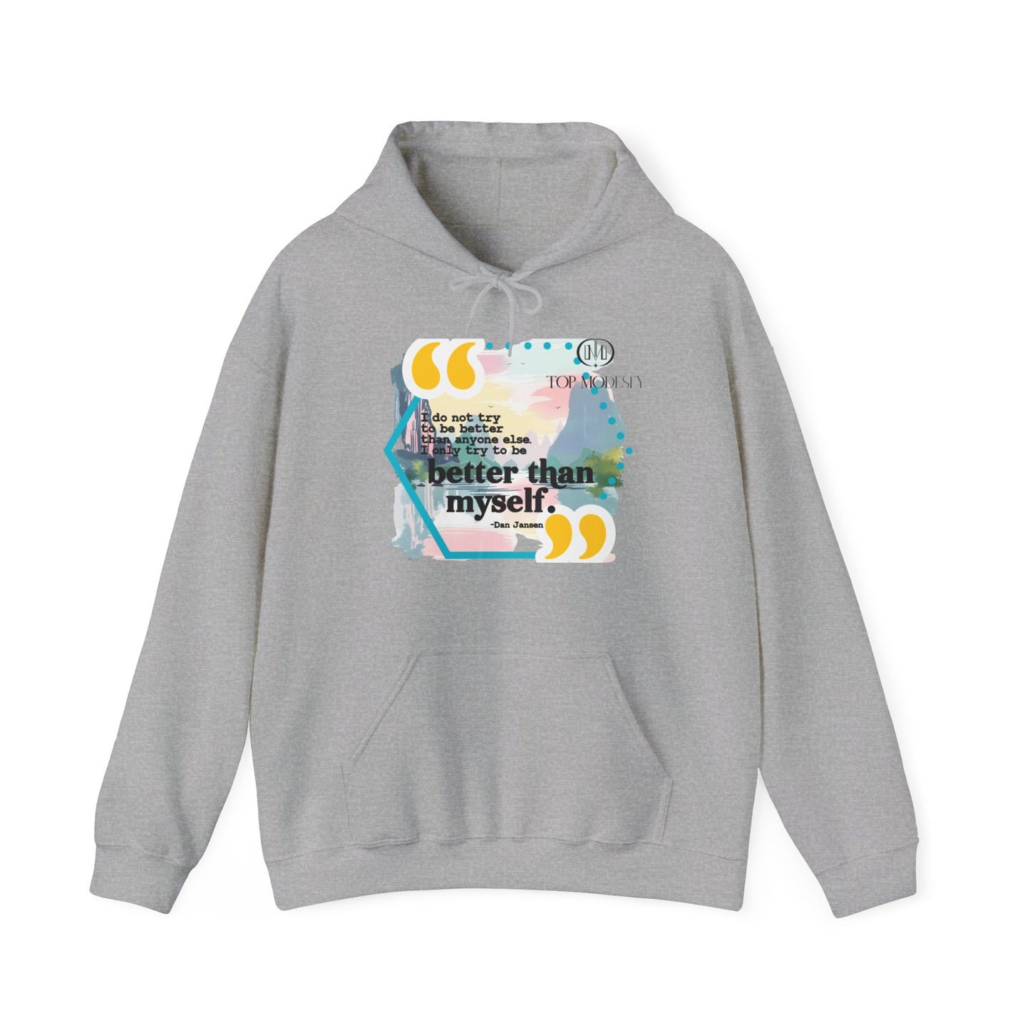 Top Modesty Hooded One Sweatshirt (unisex)