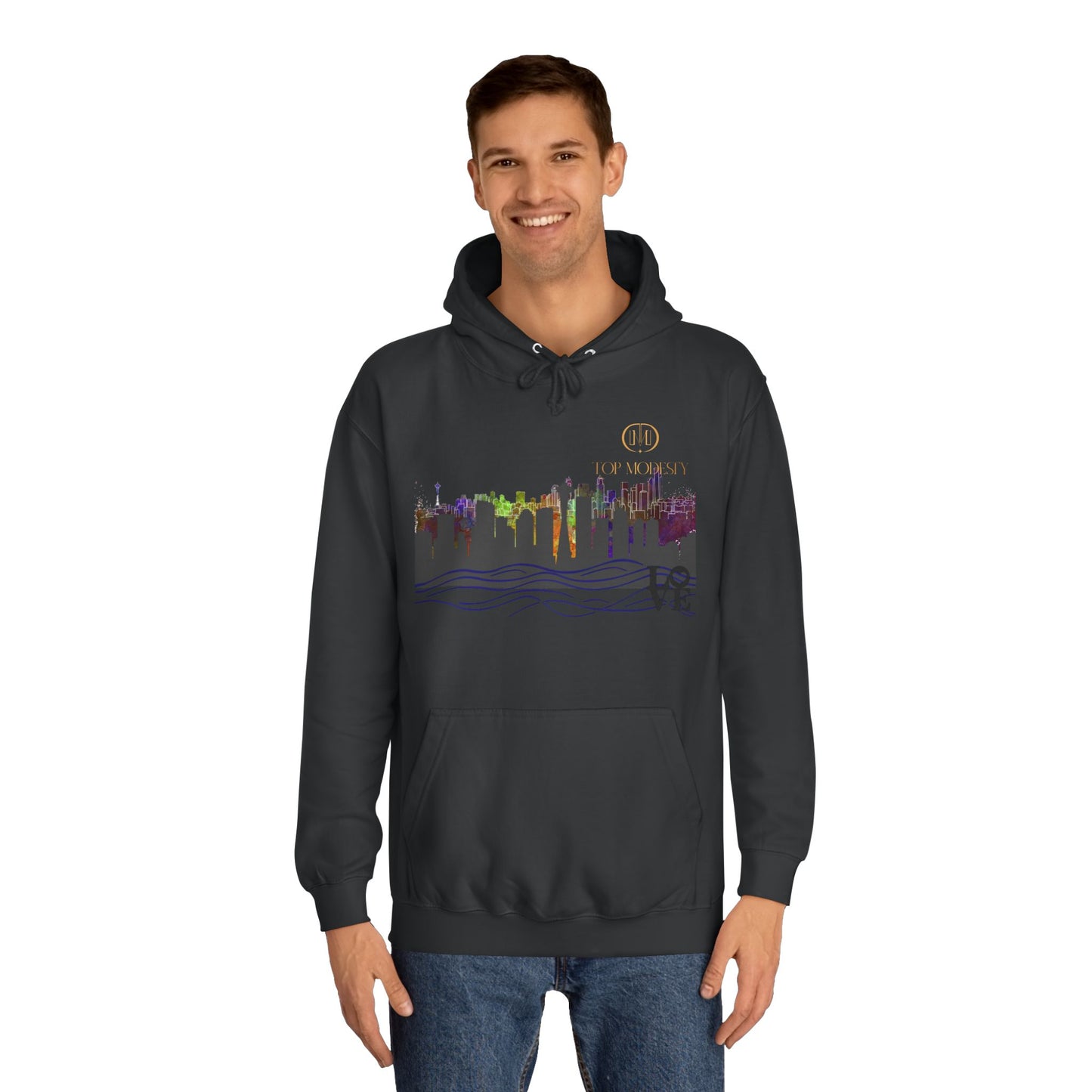 Top Modesty Rain City “Seattle” College Hoodie