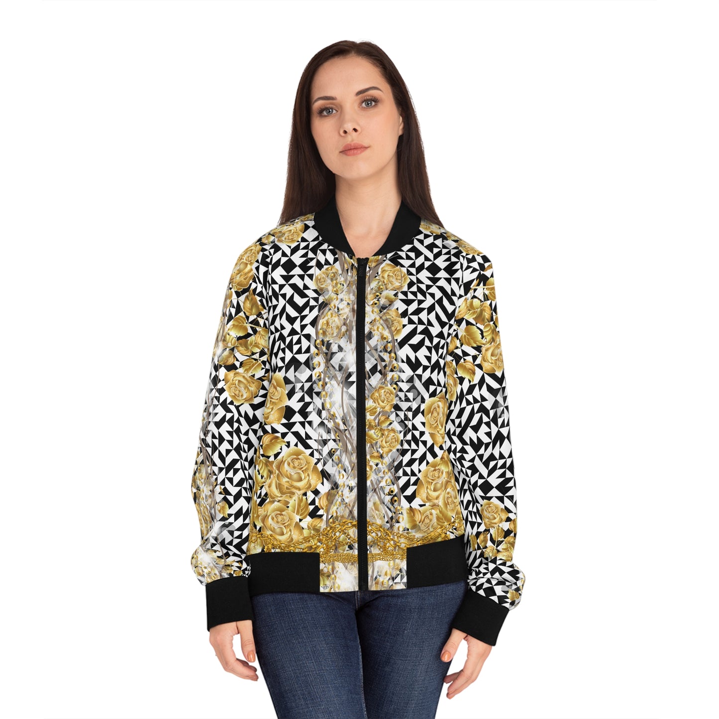 Top ModestyWomen's E.L.L.E.G.A.C.Y Bomber Jacket