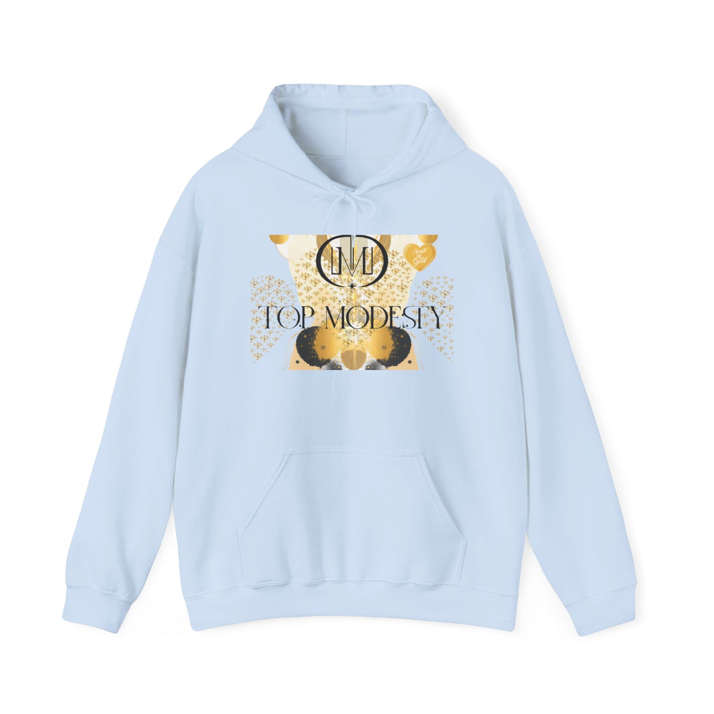 Top Modesty Heart of Gold Unisex Heavy Blend™ Hooded Sweatshirt