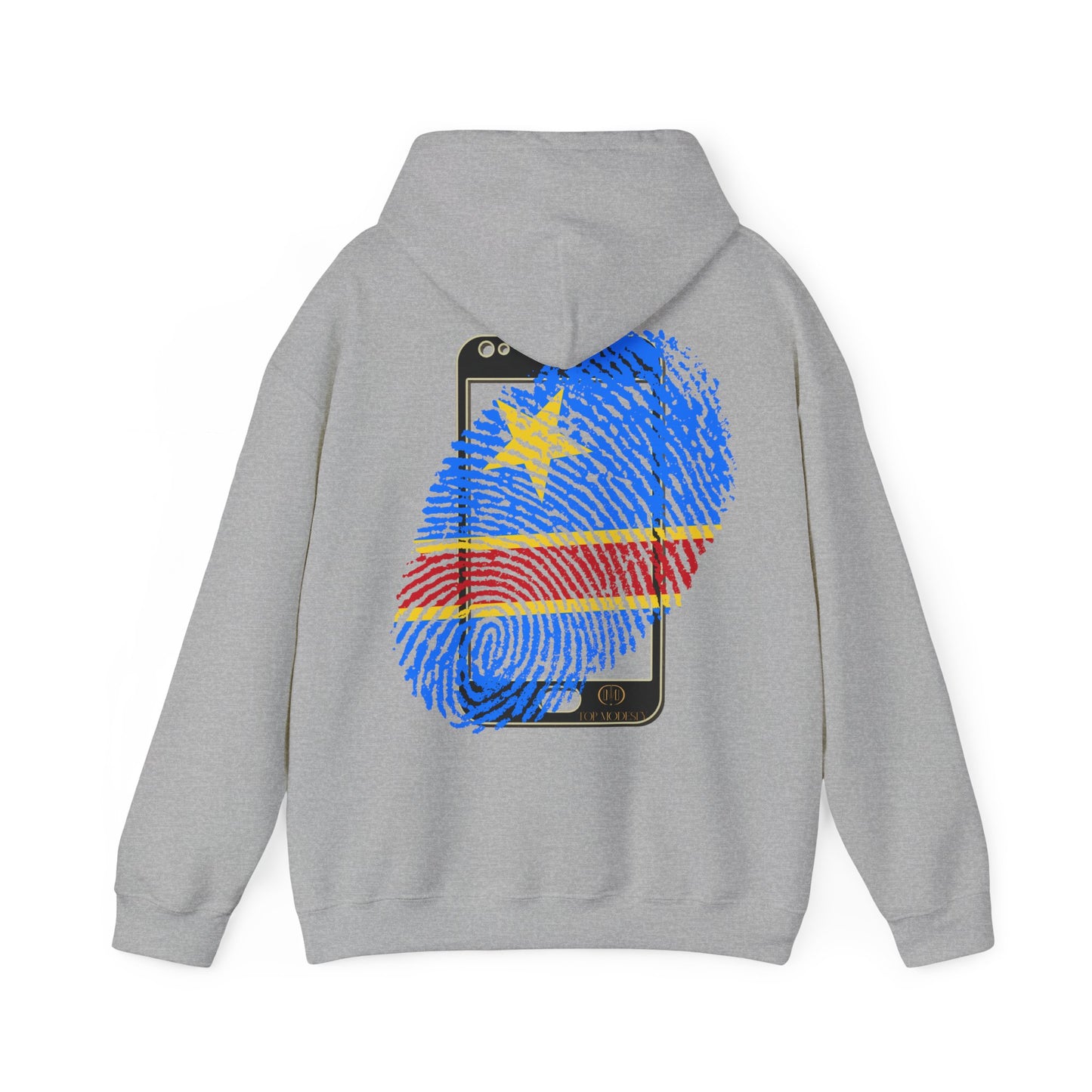 Top Modesty Hooded Sweatshirt-TechLand DRC Edition