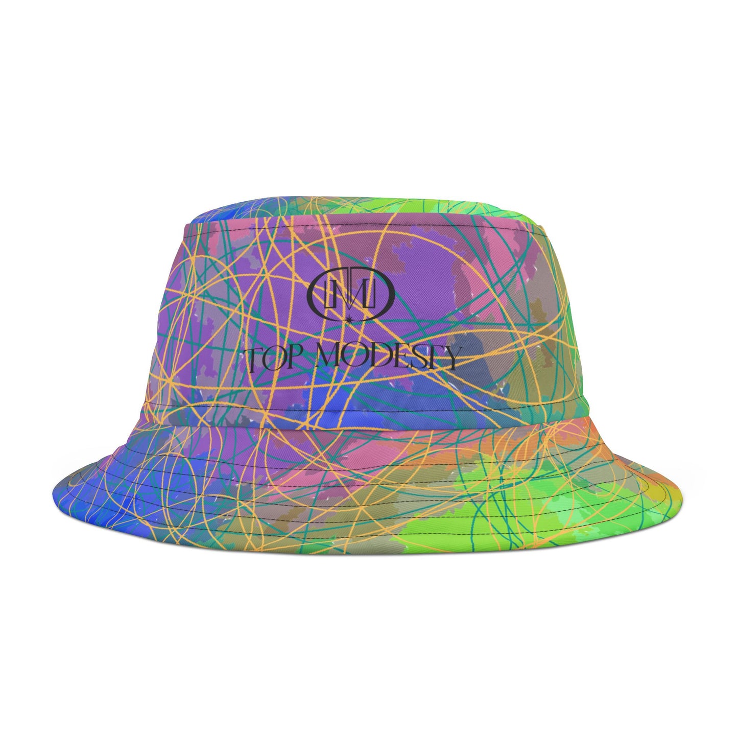 Top Modesty Art Africa Bucket Hat