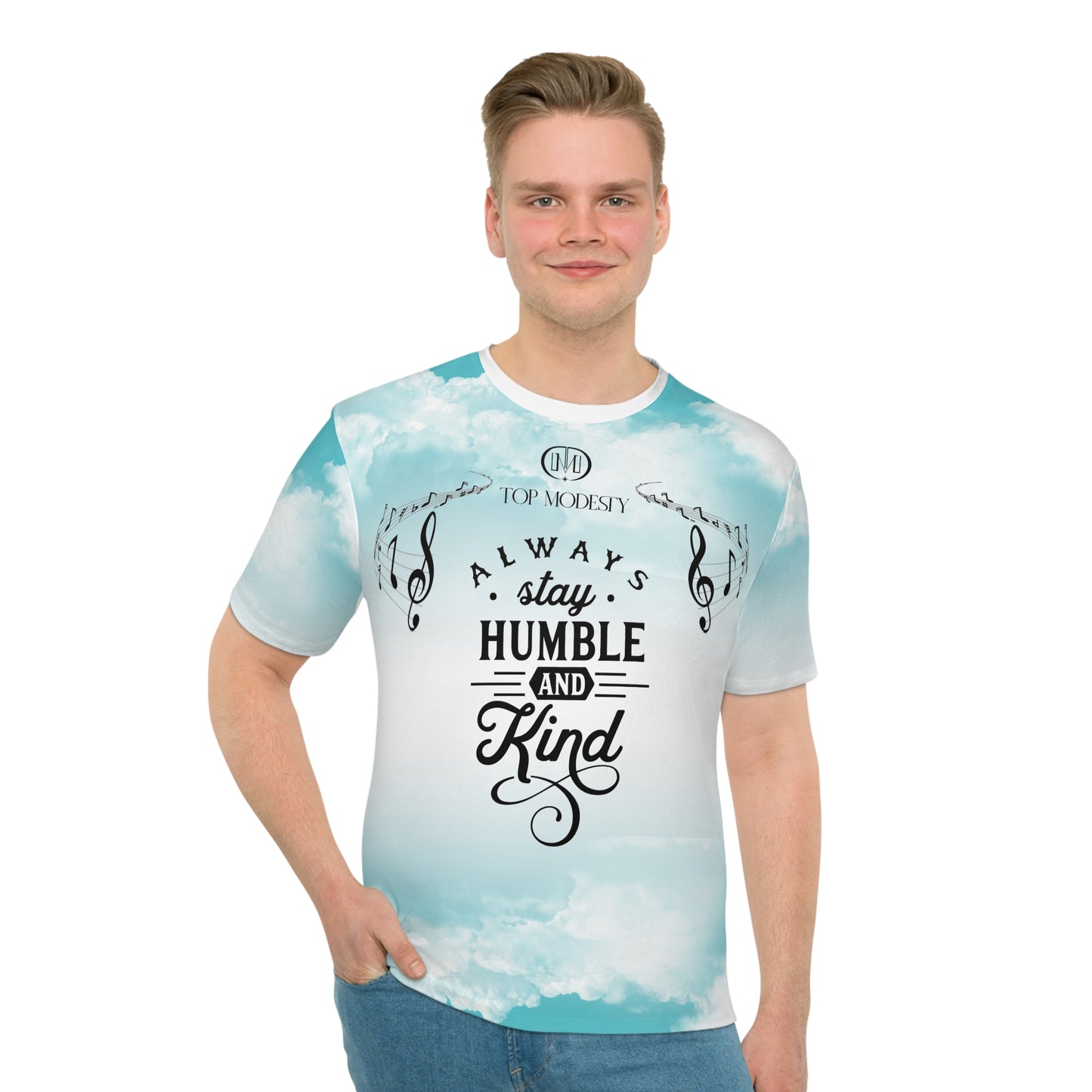 Top Modesty Men's A.H (Always Humble) T-shirt