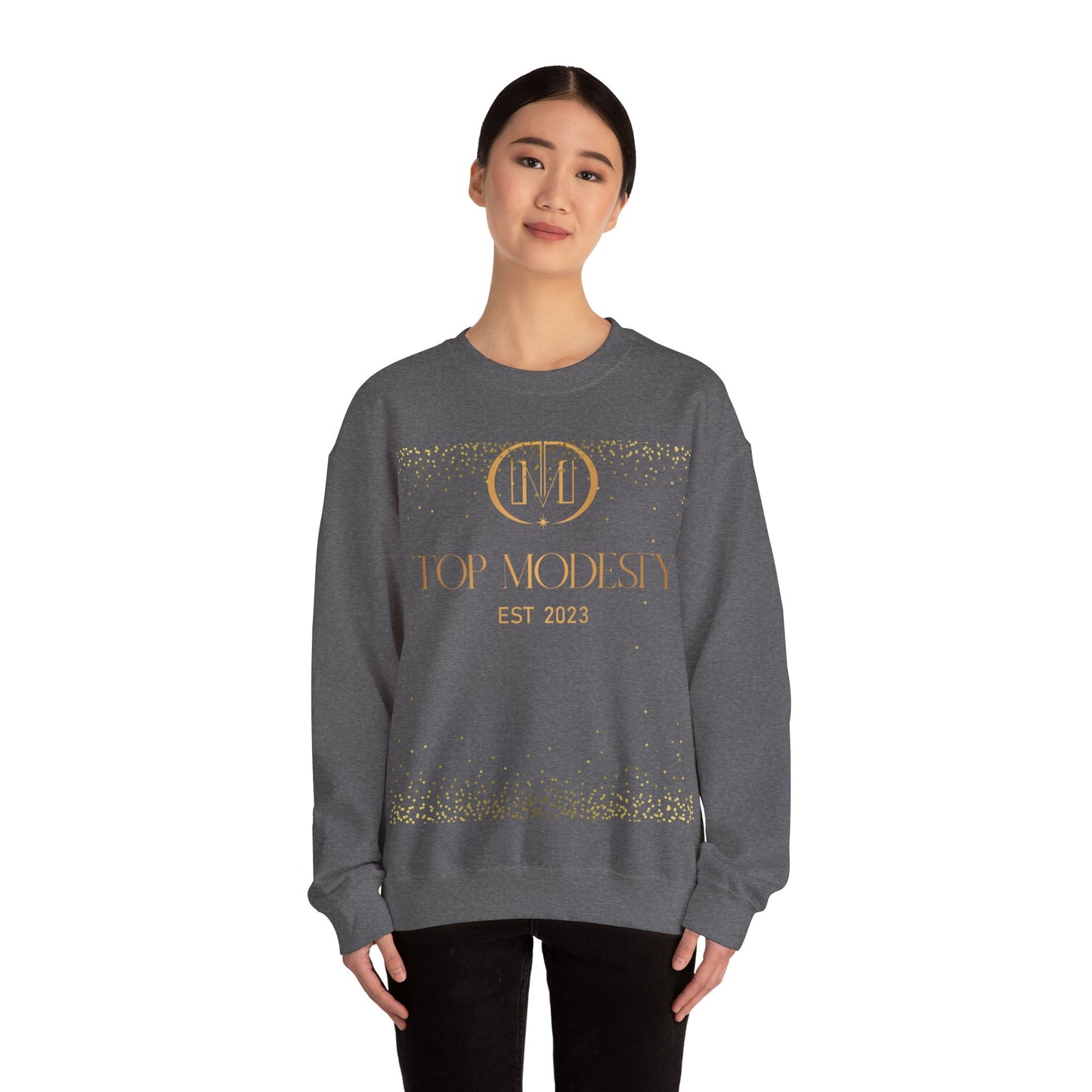 Top Modesty InStars- Unisex Heavy Blend™ Crewneck Sweatshirt