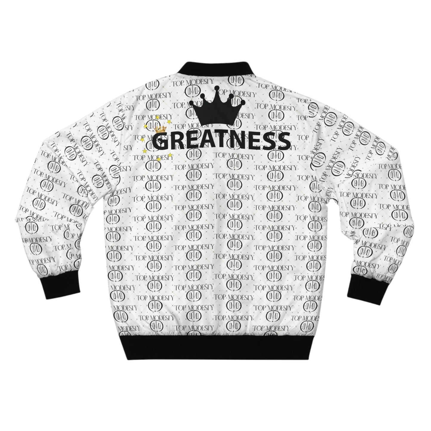 Top Modesty H.I.M Greatness Men's Bomber Jacket