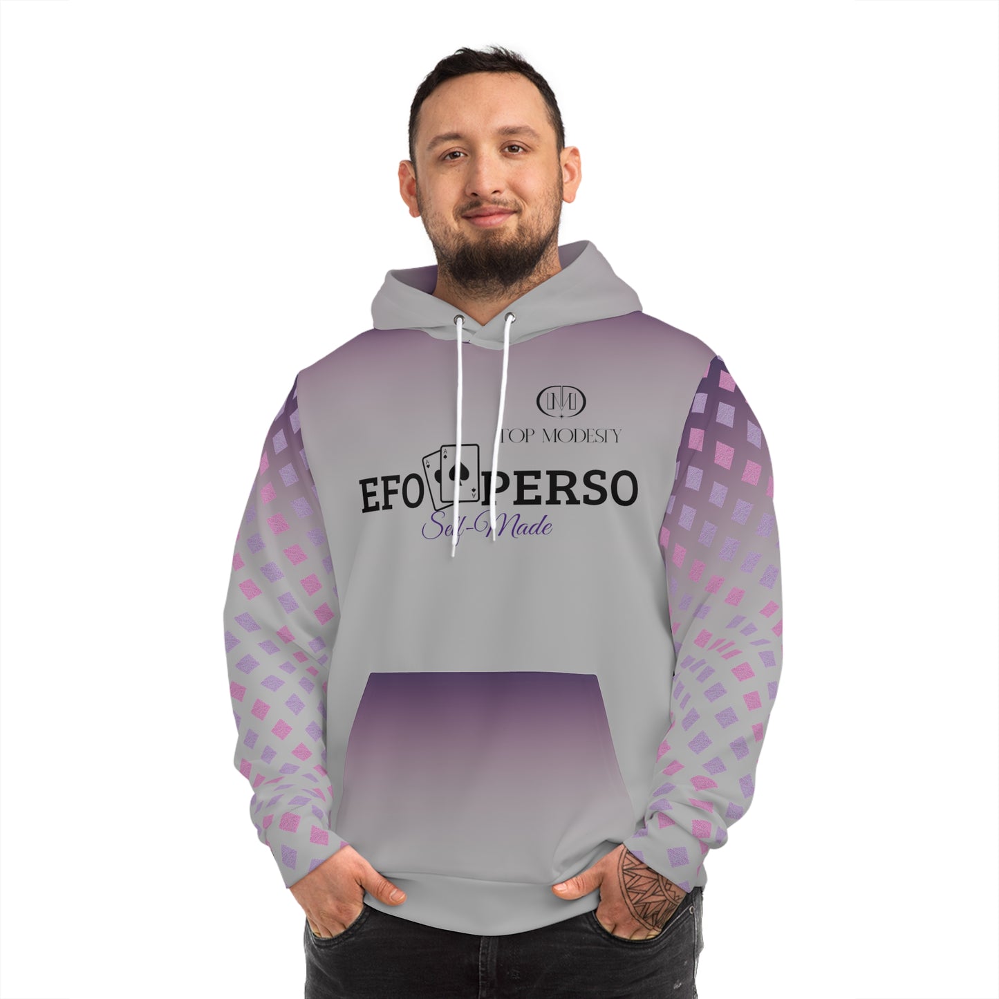 Top Modesty EFO PERSO Fashion Hoodie (Grey)