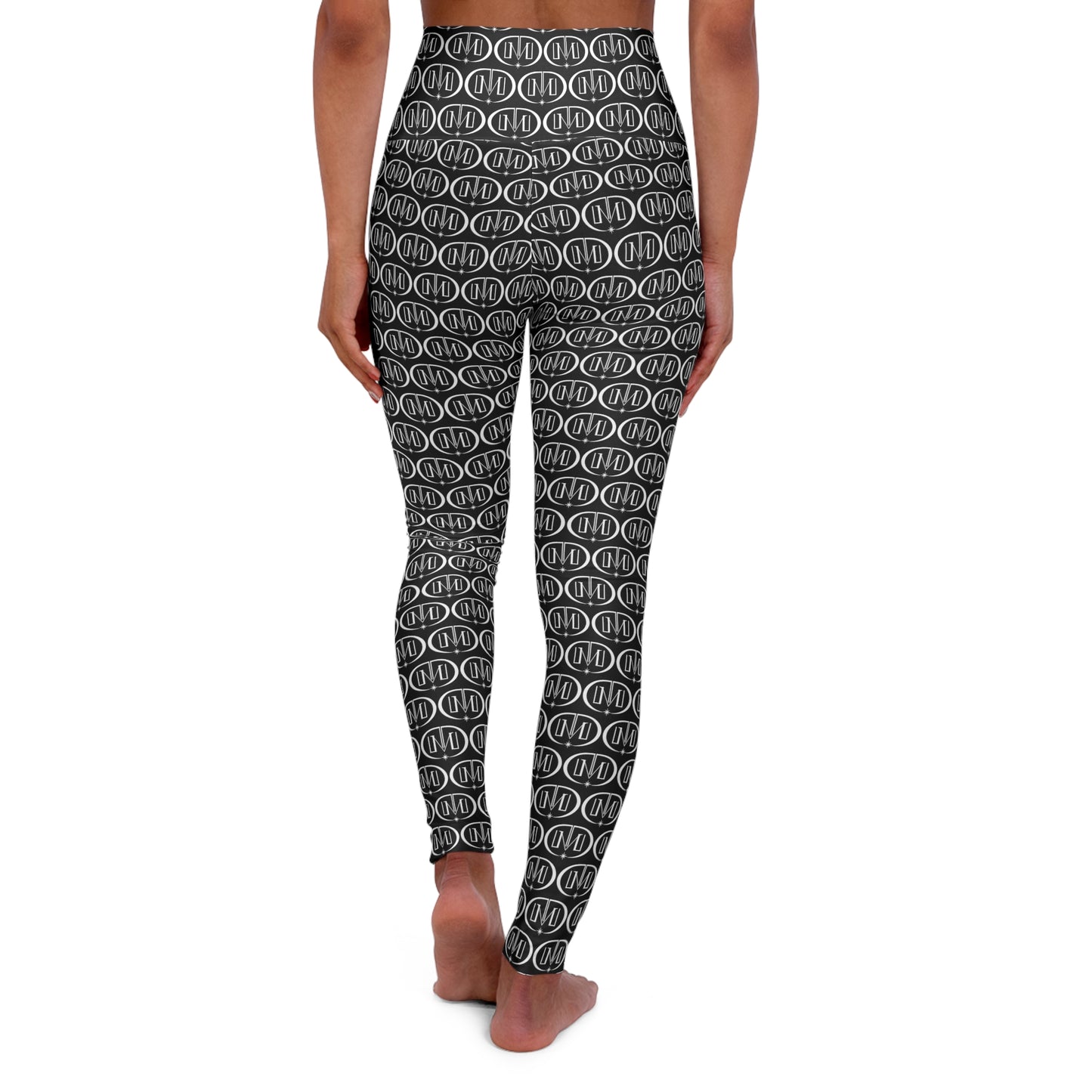 Top Modesty Perfect High Waisted Yoga Leggings (Black)