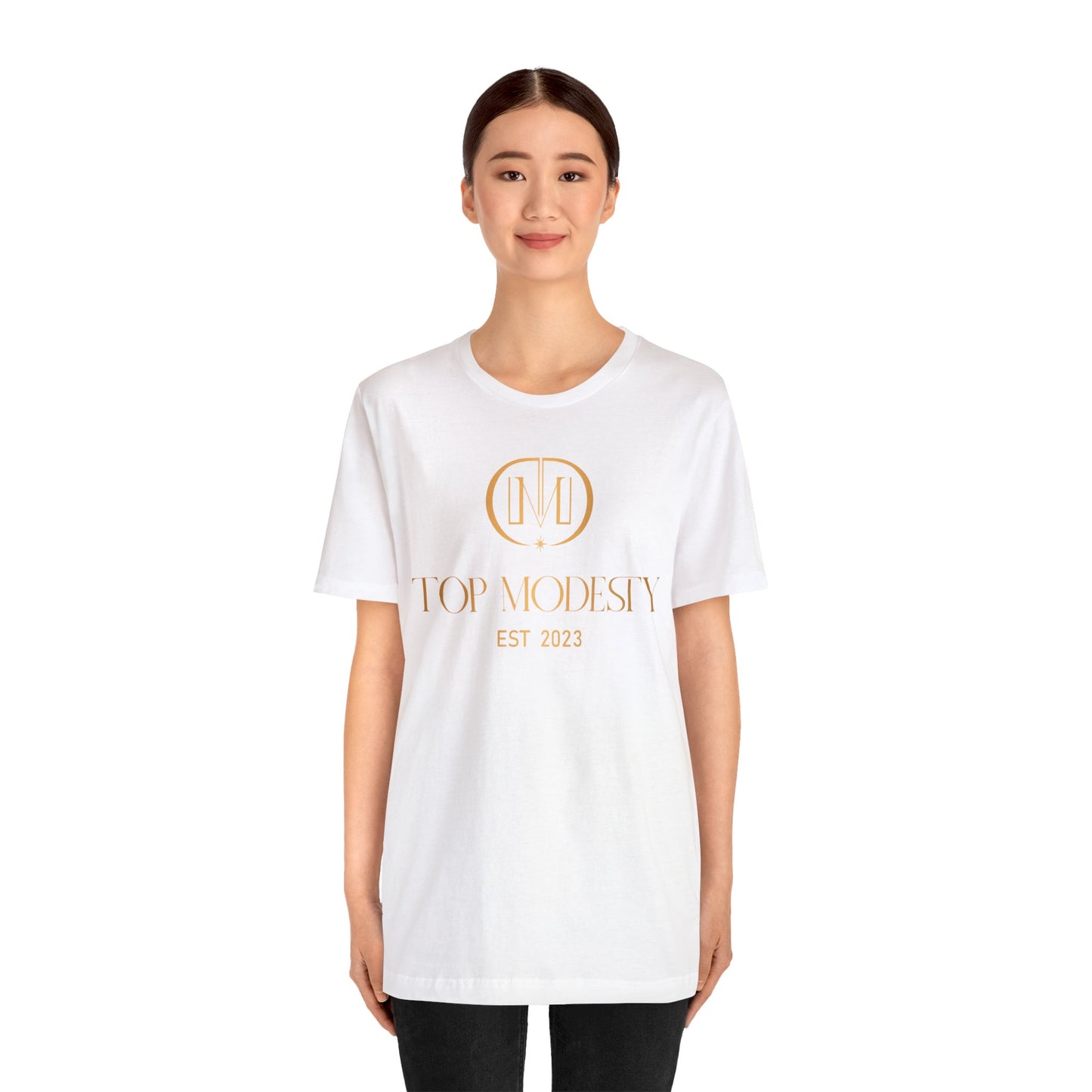 Top Modesty Unisex Jersey Short Sleeve Tee