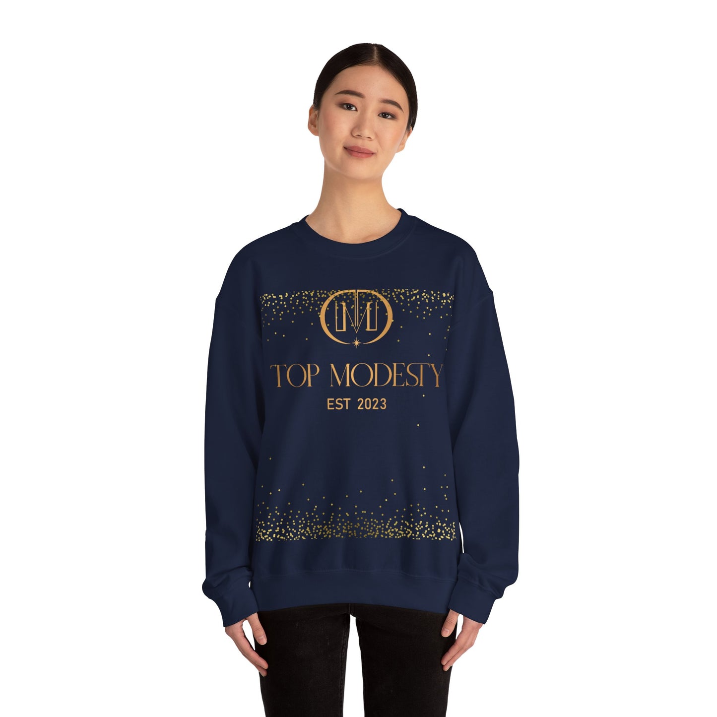 Top Modesty InStars- Unisex Heavy Blend™ Crewneck Sweatshirt