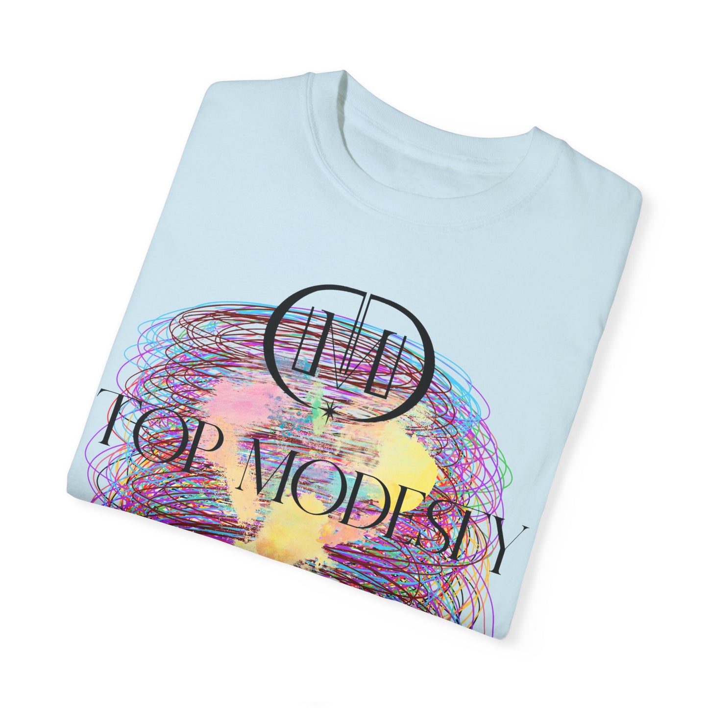 Top Modesty - Line Arts-Unisex Garment T-shirt