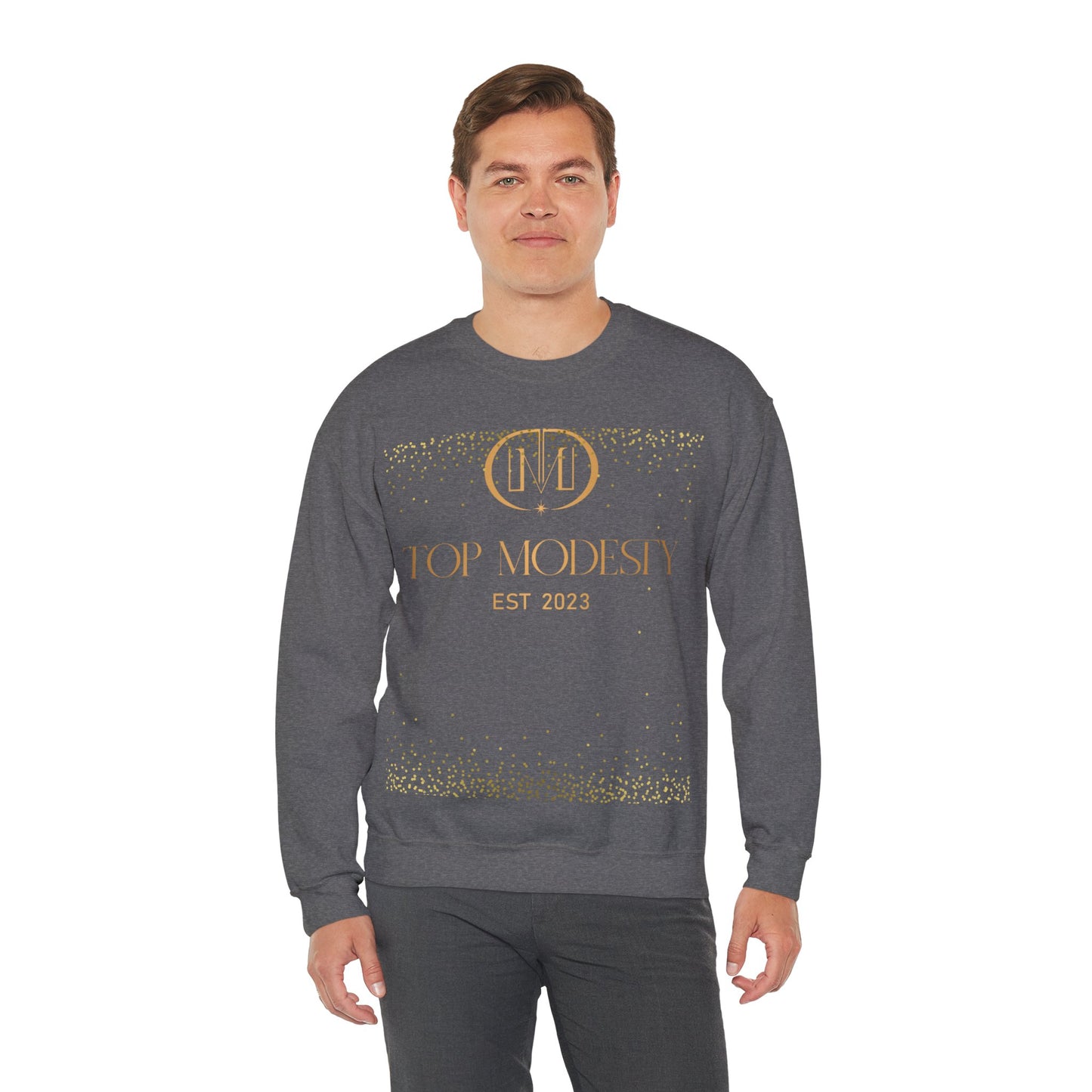 Top Modesty InStars- Unisex Heavy Blend™ Crewneck Sweatshirt