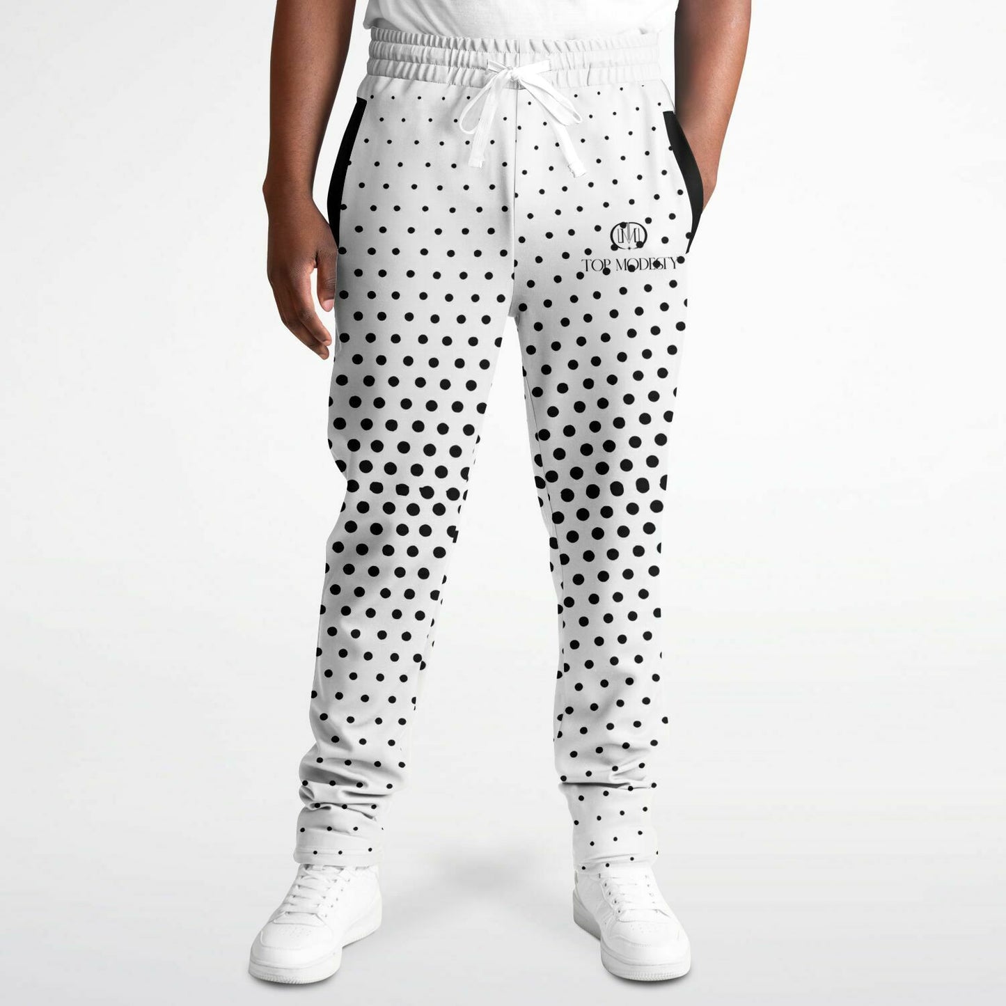 Top Modesty “ Reclaim your Identity” Track Pants - AOP