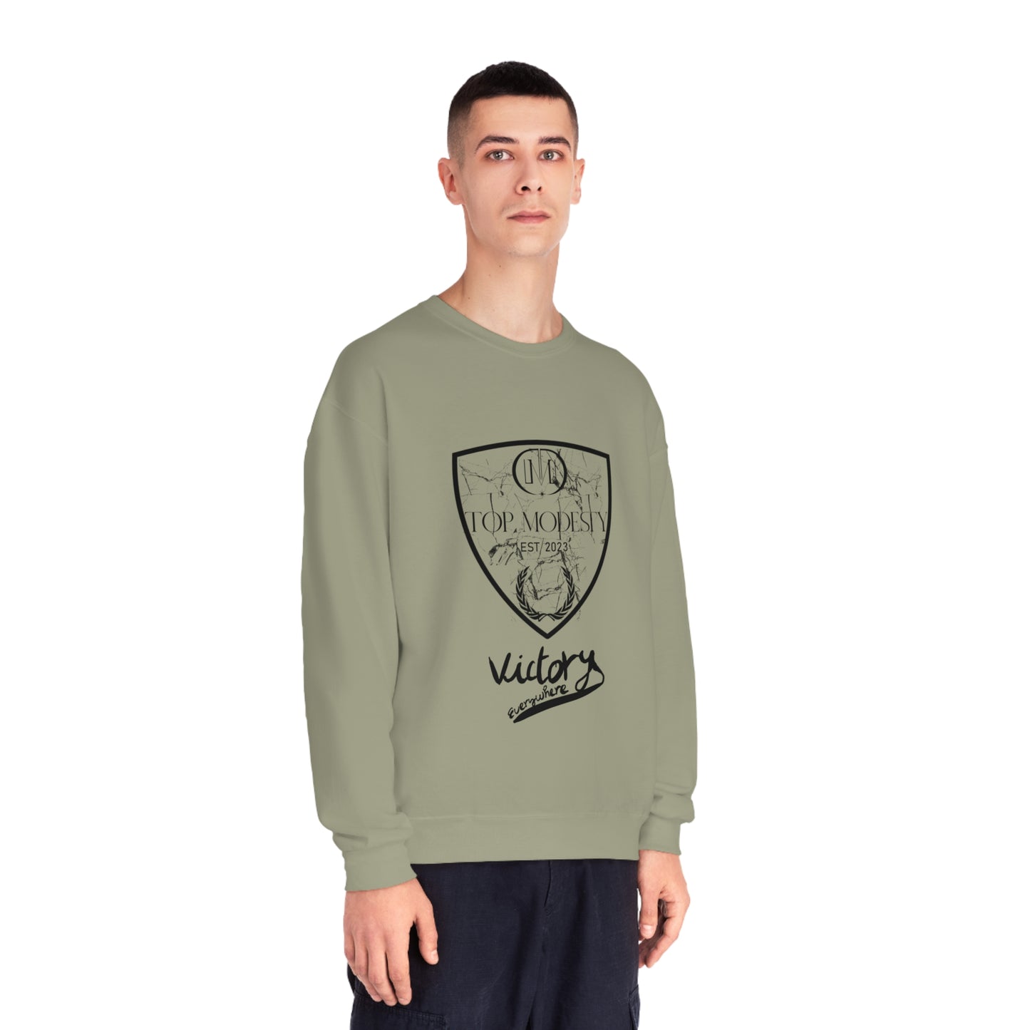 Top Modesty Victory Everywhere Unisex NuBlend® Crewneck Sweatshirt