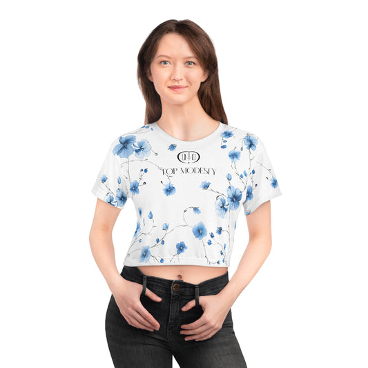 Top Modesty Clásico Crop Tee