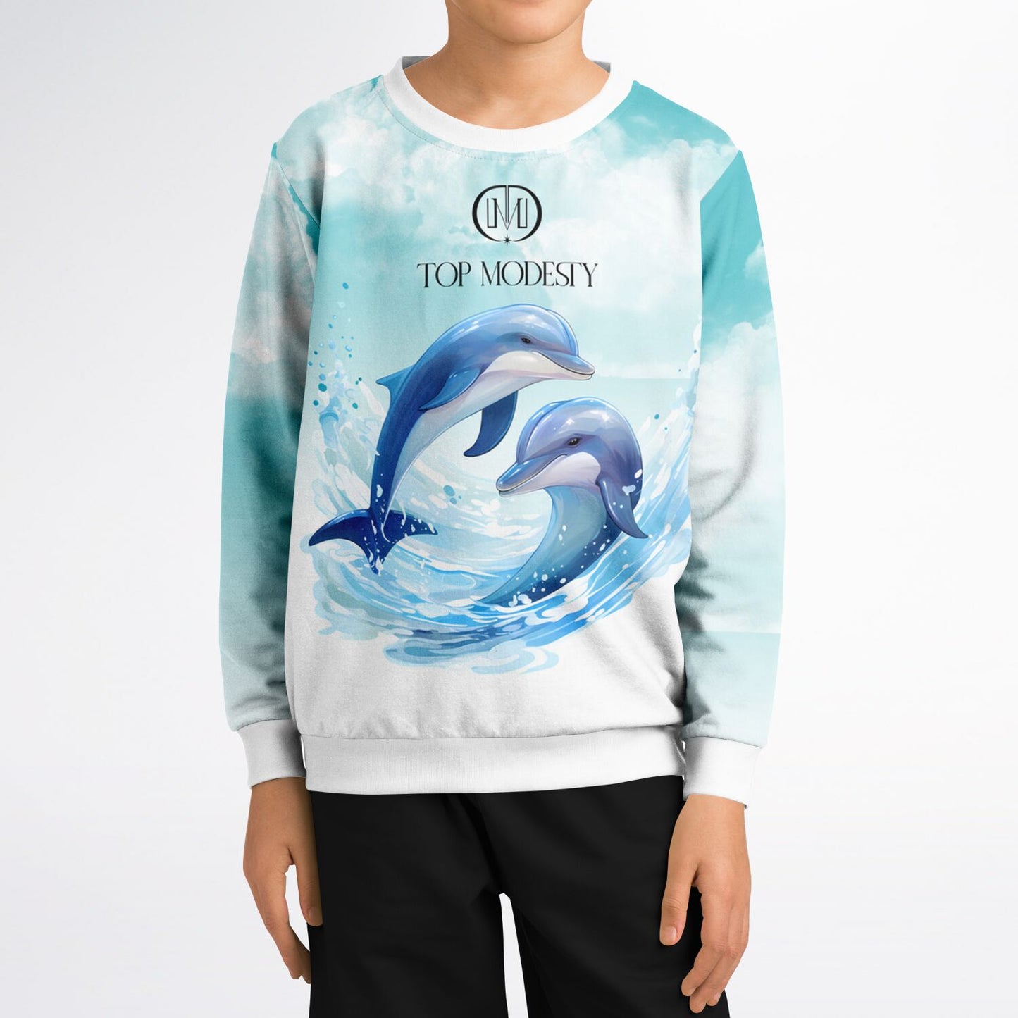 Top Modesty Kadims Fashion Kids/Youth Sweatshirt