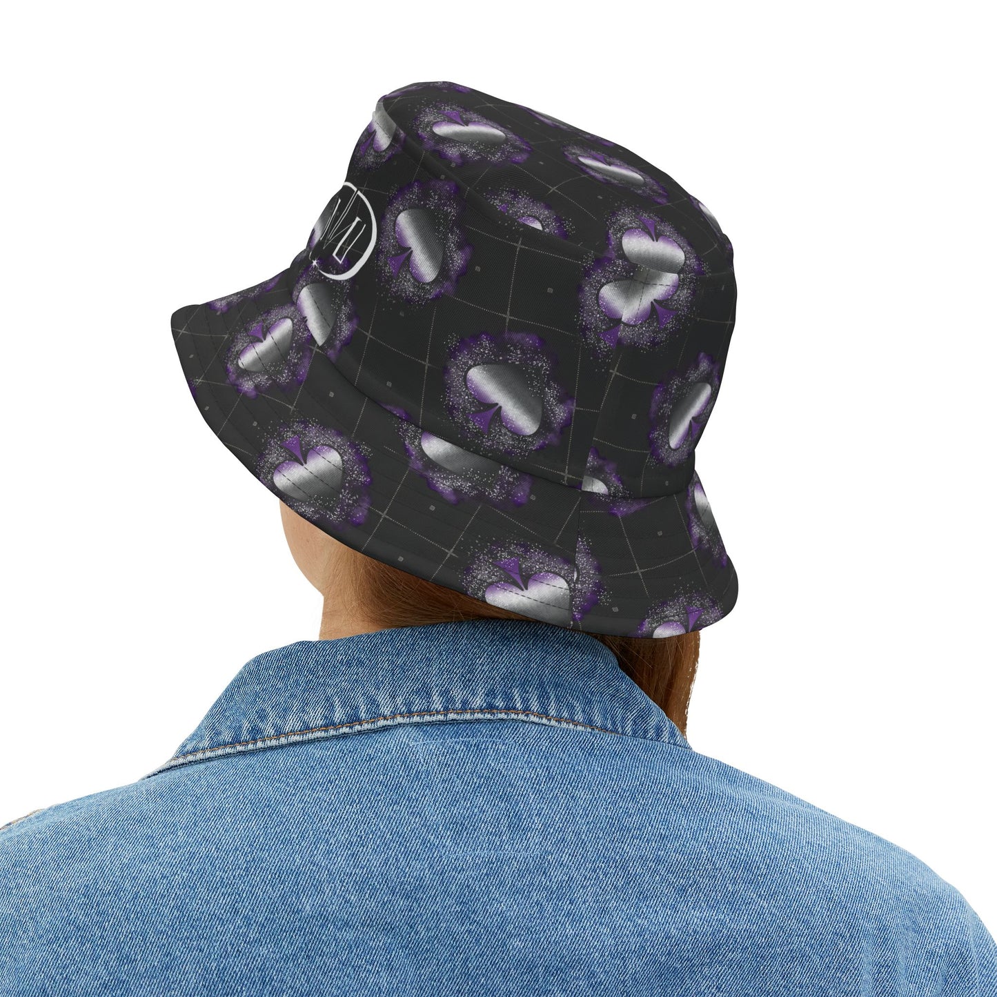 Top Modesty Night Spades Bucket Hat