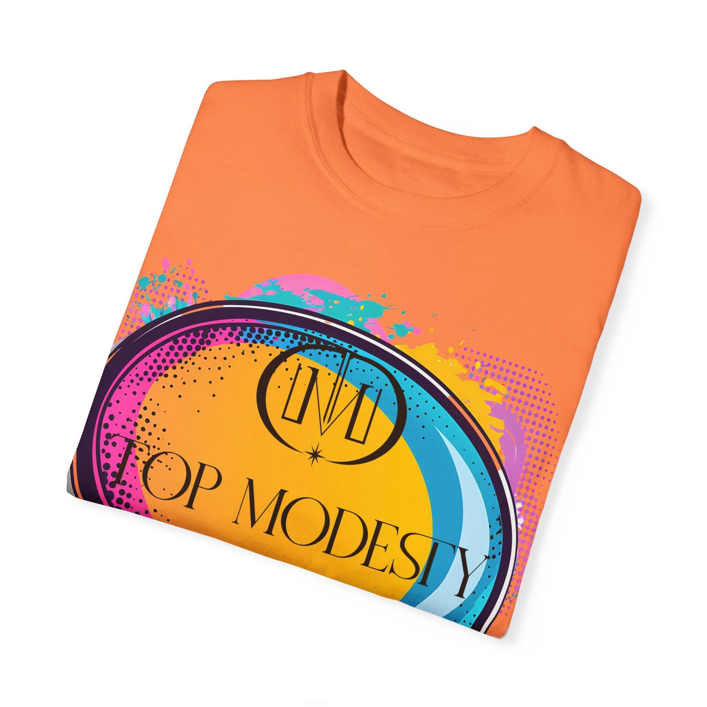 Top Modesty Speak A Unisex Garment-Dyed T-shirt