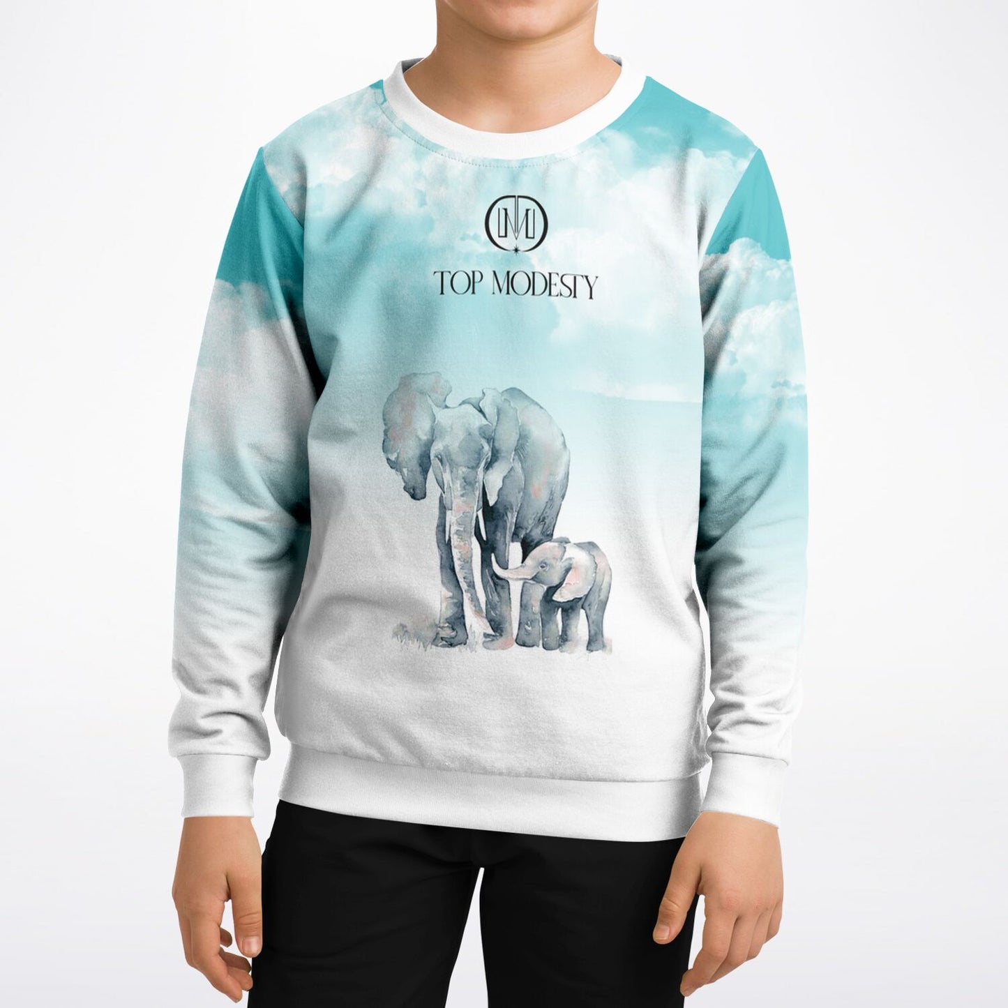 Top Modesty Kadims Fashion Kids /Youth Sweatshirt