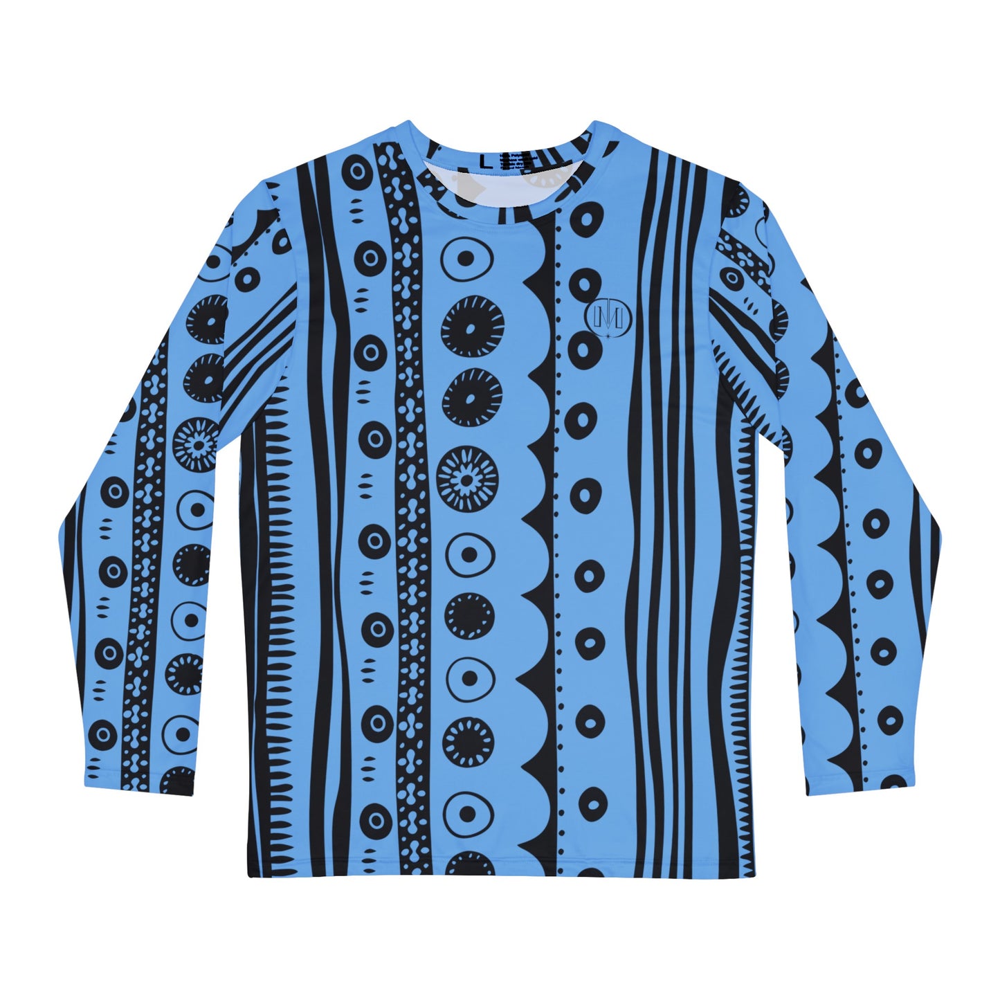 Top Modesty Men's Kenny Long Sleeve Shirt (Blue)