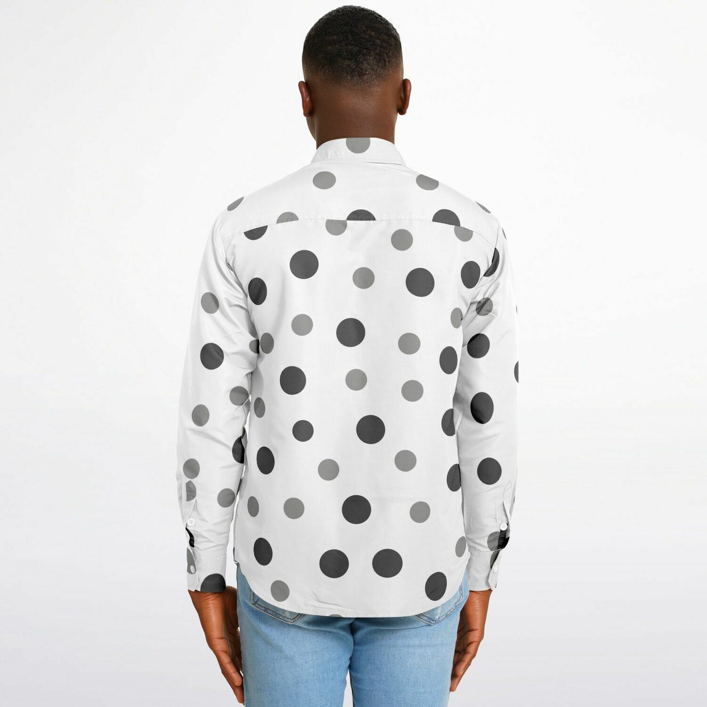 Top Modesty Parisien Long Sleeve Button Down Shirt