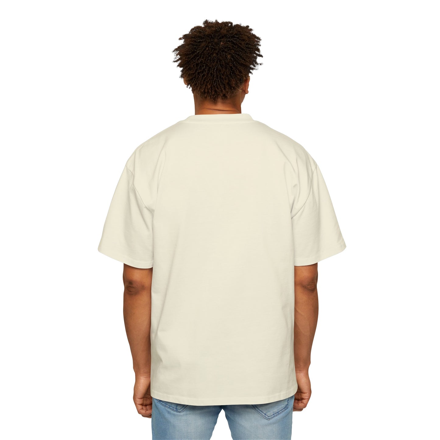 Top Modesty Official (with God All Things Are Possible) Men's Heavy Oversized Tee